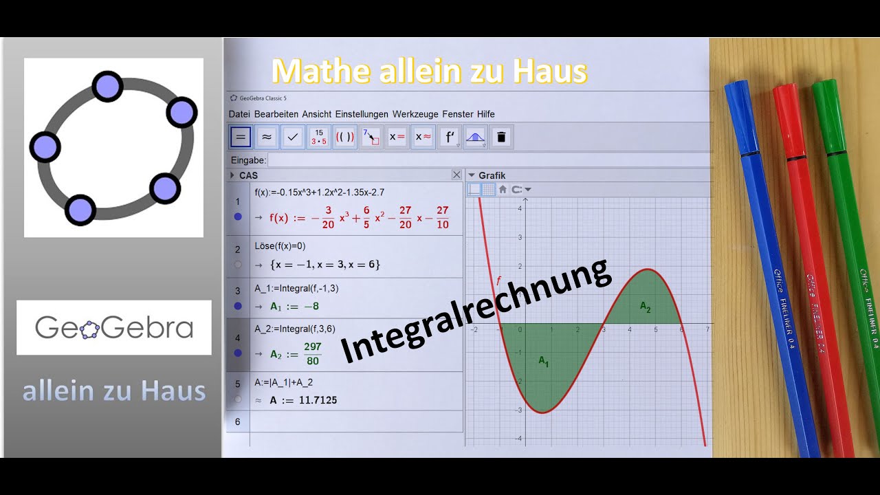 Integralrechnung mit GeoGebra