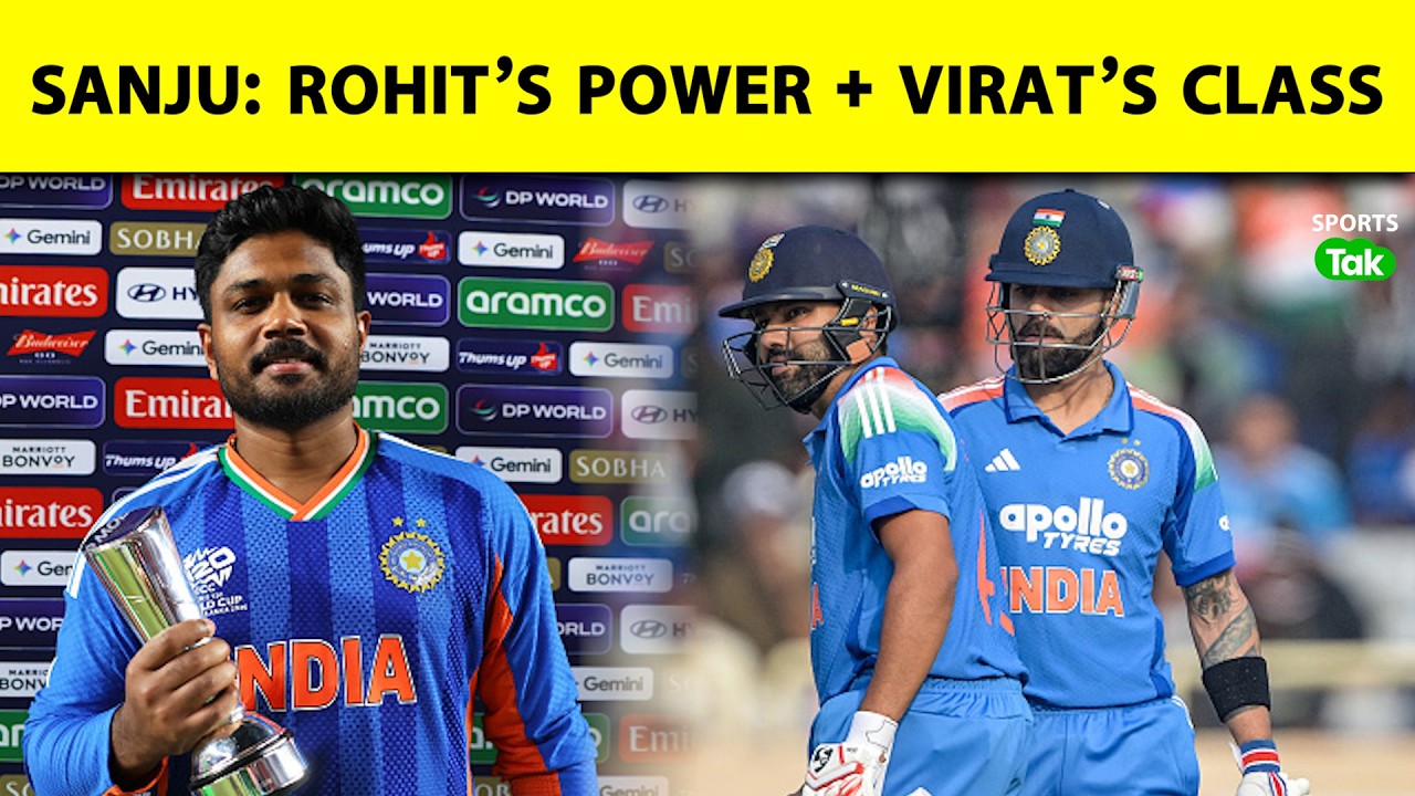 SANJU SAMSON IS A COMBINATION OF ROHIT - VIRAT, FATHER SAYS USED TO SHOW HIM THIS PLAYERS'S BATTING