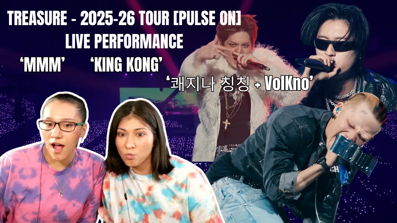 TREASURE - 2025-26 TOUR [PULSE ON] LIVE PERFORMANCE 'MMM' KING KONG' '&lsquo;쾌지나 칭칭 + VolKno' REACTION