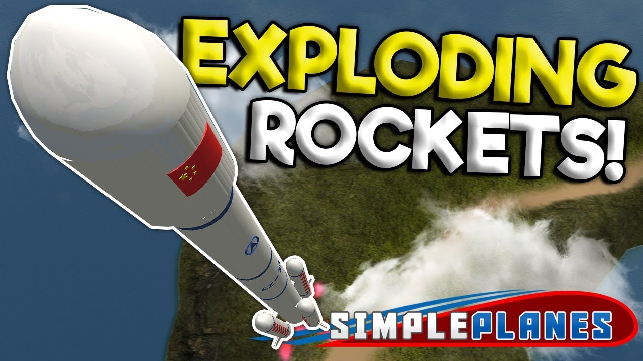 EXPLODING ROCKETS & AWESOME BOMBER! - Simple Planes Creations Gameplay - Best Creations