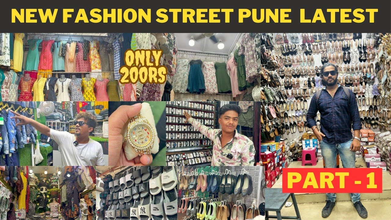 FASHION STREET PUNE PART 1 - LATEST FASHION CLOTHES SHOES ACCESSORIES EKDUM SASTE MEIN - 20RS ONWRDS