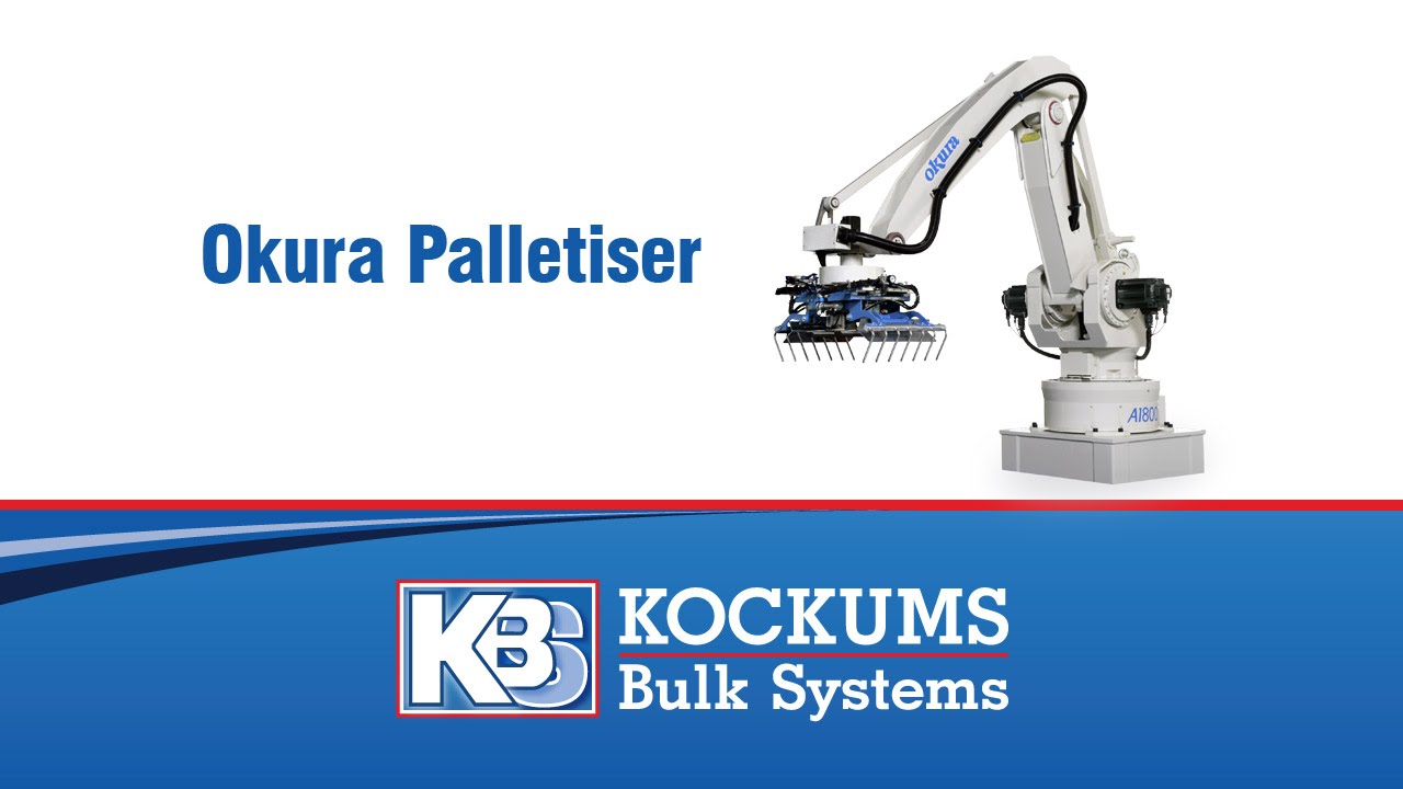 Okura Palletising Robots for Bags and Cartons