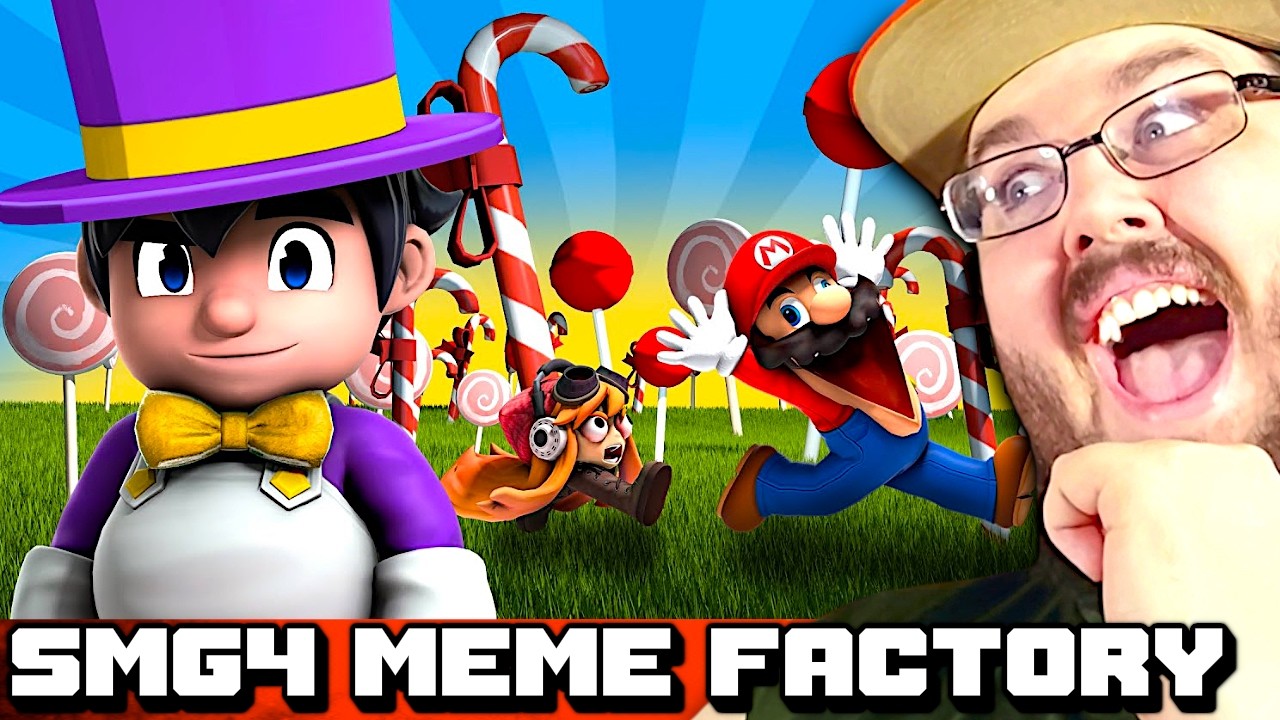 SMG4 and the Meme Factory REACTION!!!