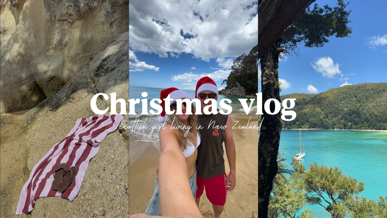 my first kiwi Christmas !! | vlog | spend the week with me celebrating Christmas in Abel Tasman