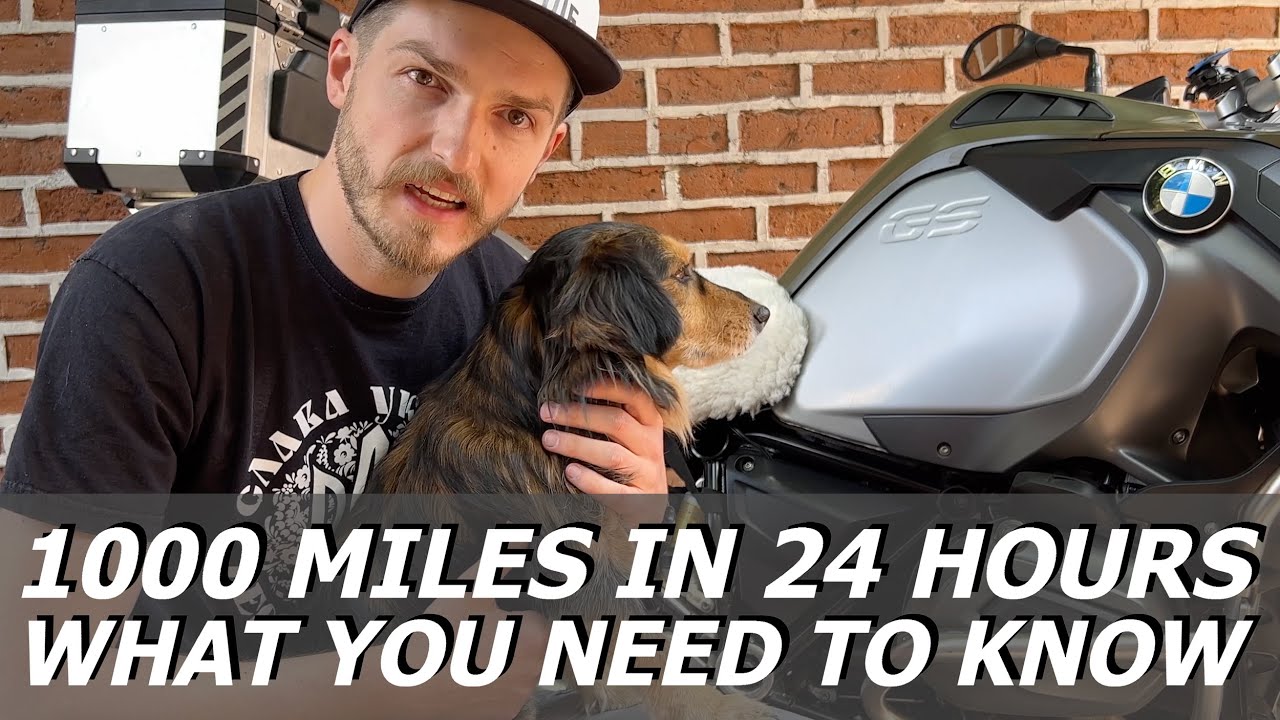 How to ride 1000 Miles in 24 Hours