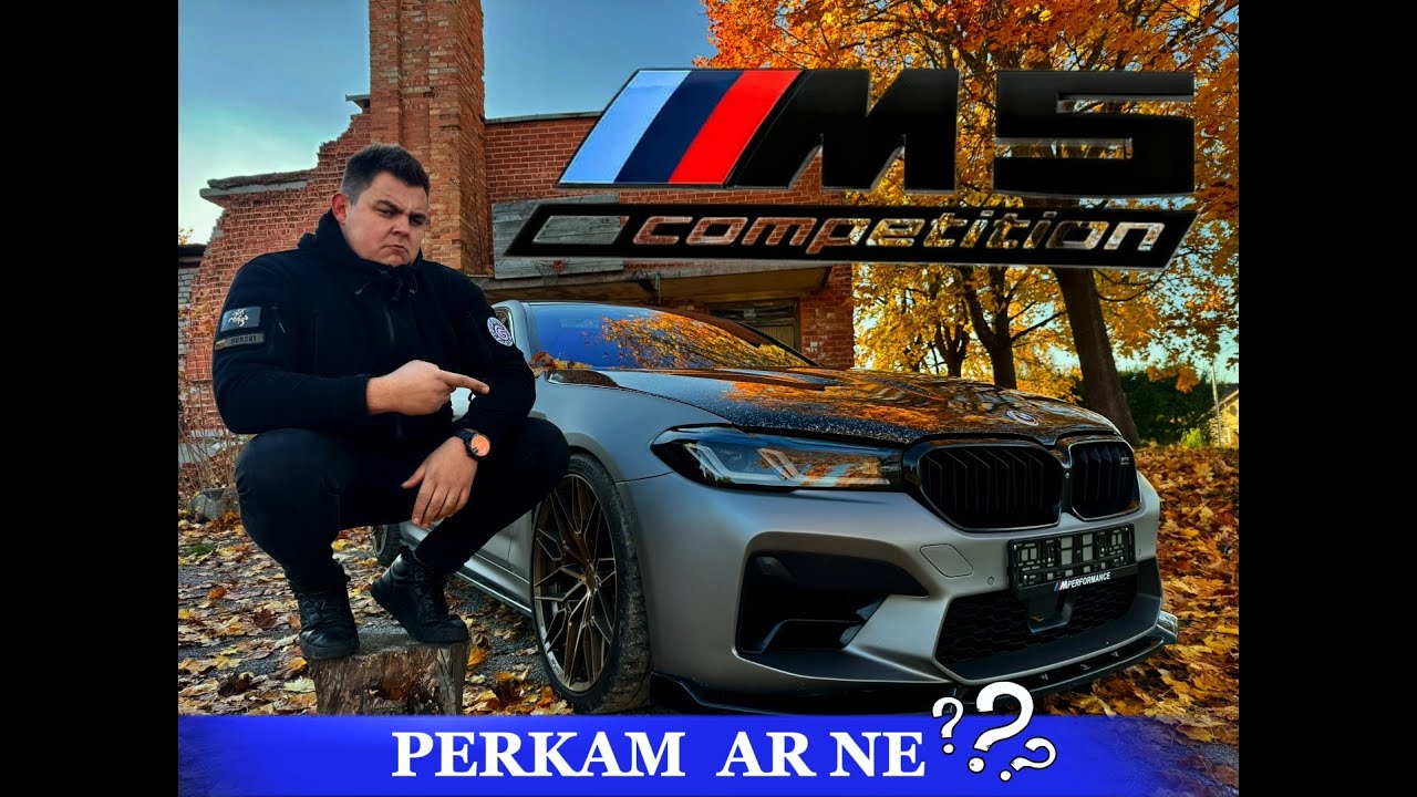 GARSAS, GREITIS, DŪMAI BEI ADRENALINAS SUPRATAU KAS TAI |  BMW F90 M5 COMPETITION