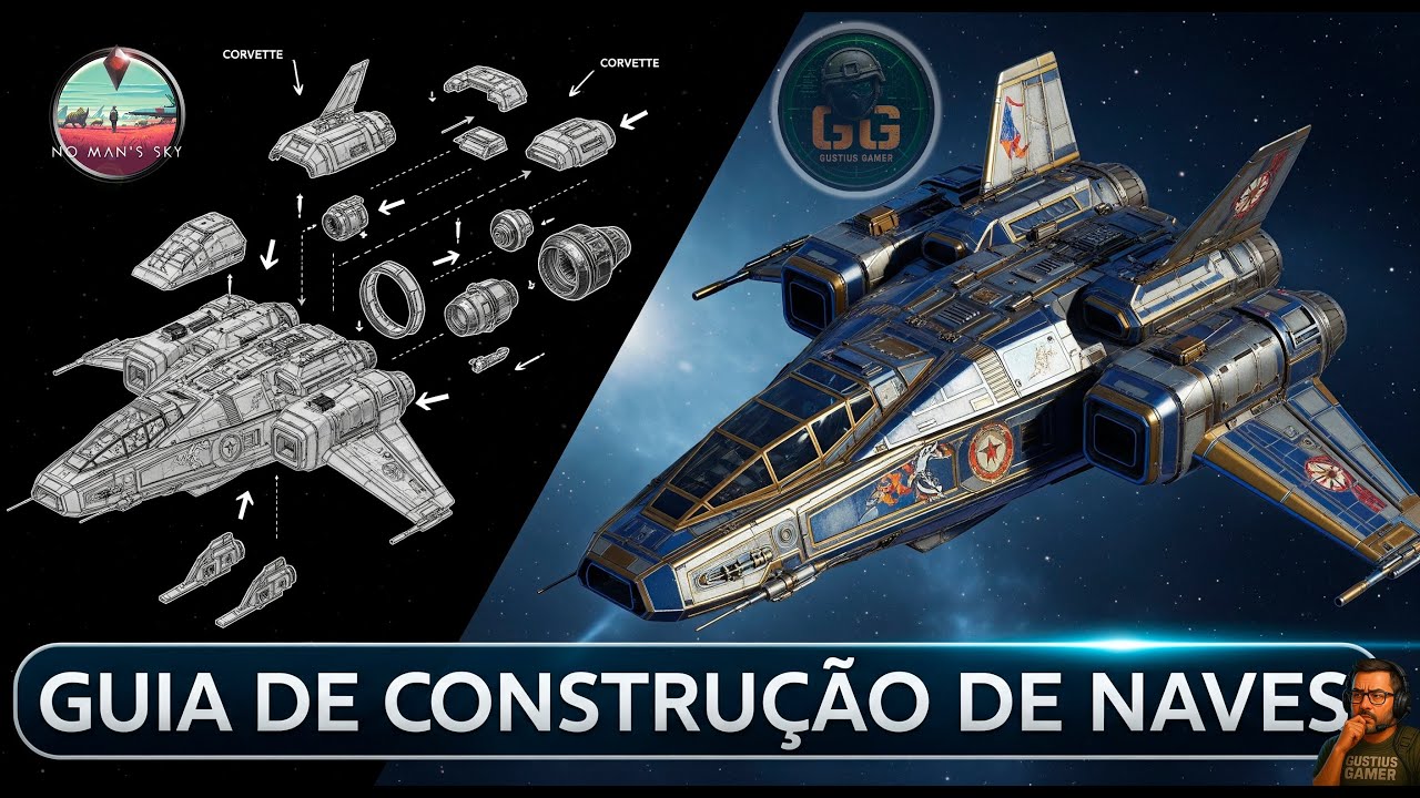 GUIA COMPLETO: Como Construir sua Nave (Corvette) em No Man's Sky: Voyagers