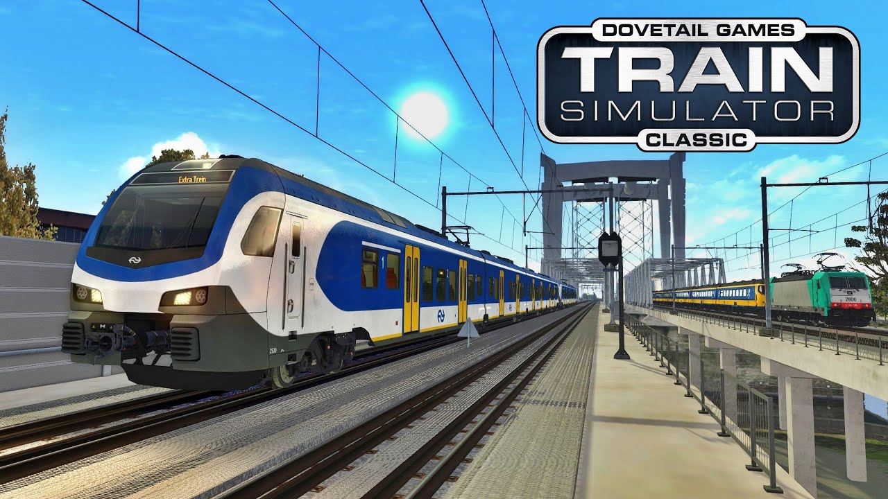 Train Simulator classic Dutch railways NS Flirt Rotterdam