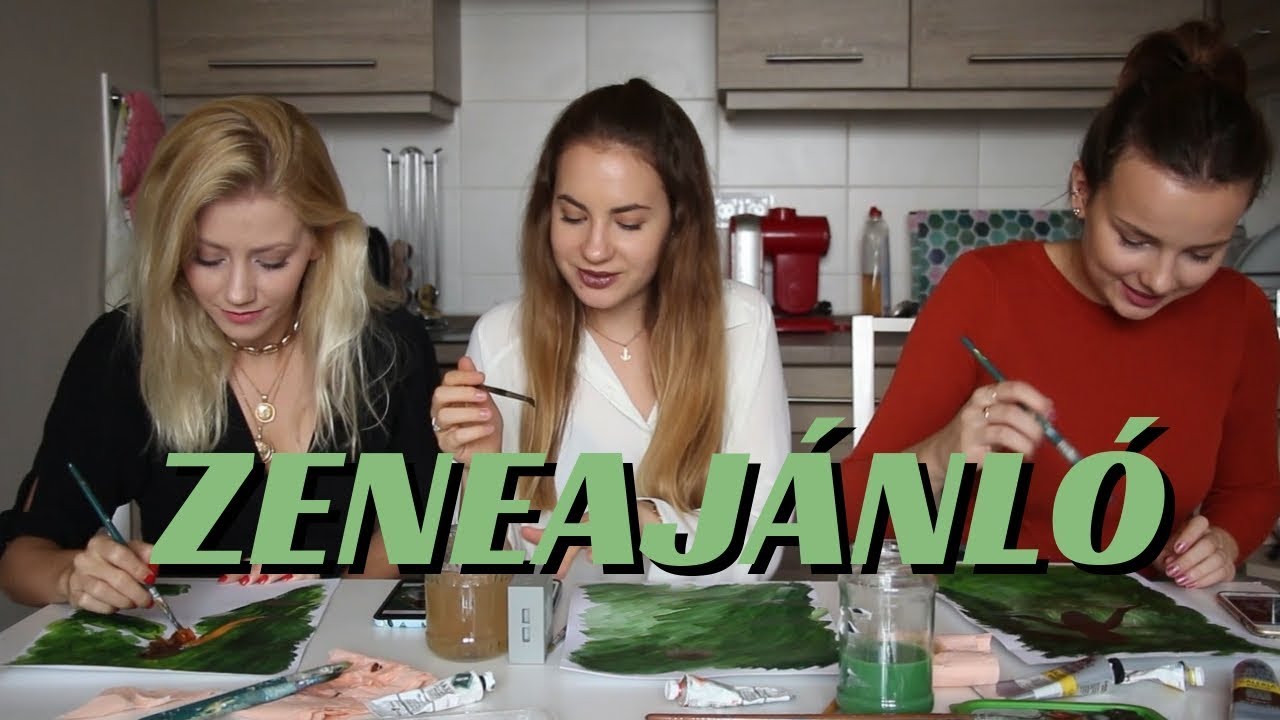 Kedvenc zenéink és festés! w/ FiftyPairsOfShoes | Lina és Panni