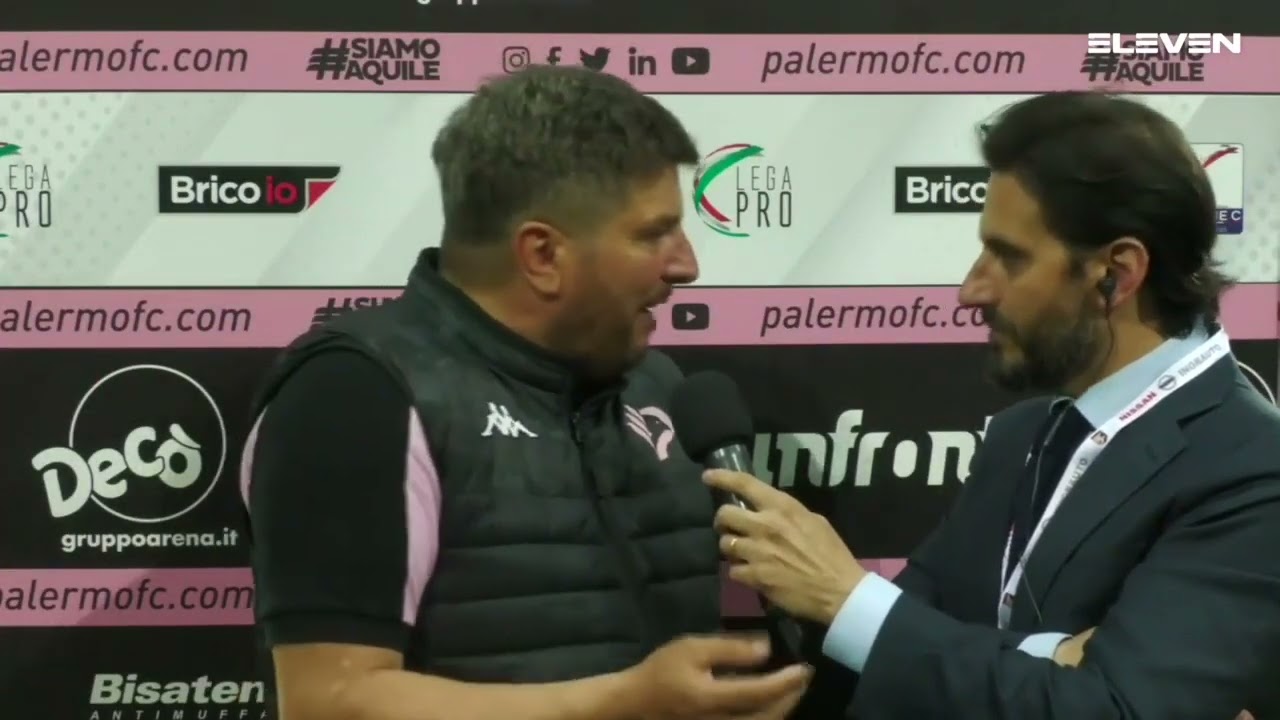 Intervista Baldini, allenatore del Palermo :