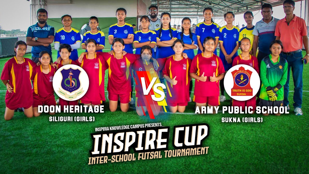 Inter-school futsal tournament (Girl's) highlights || APS Sukna Vs. DHS || Inspiria Knowledge Campus
