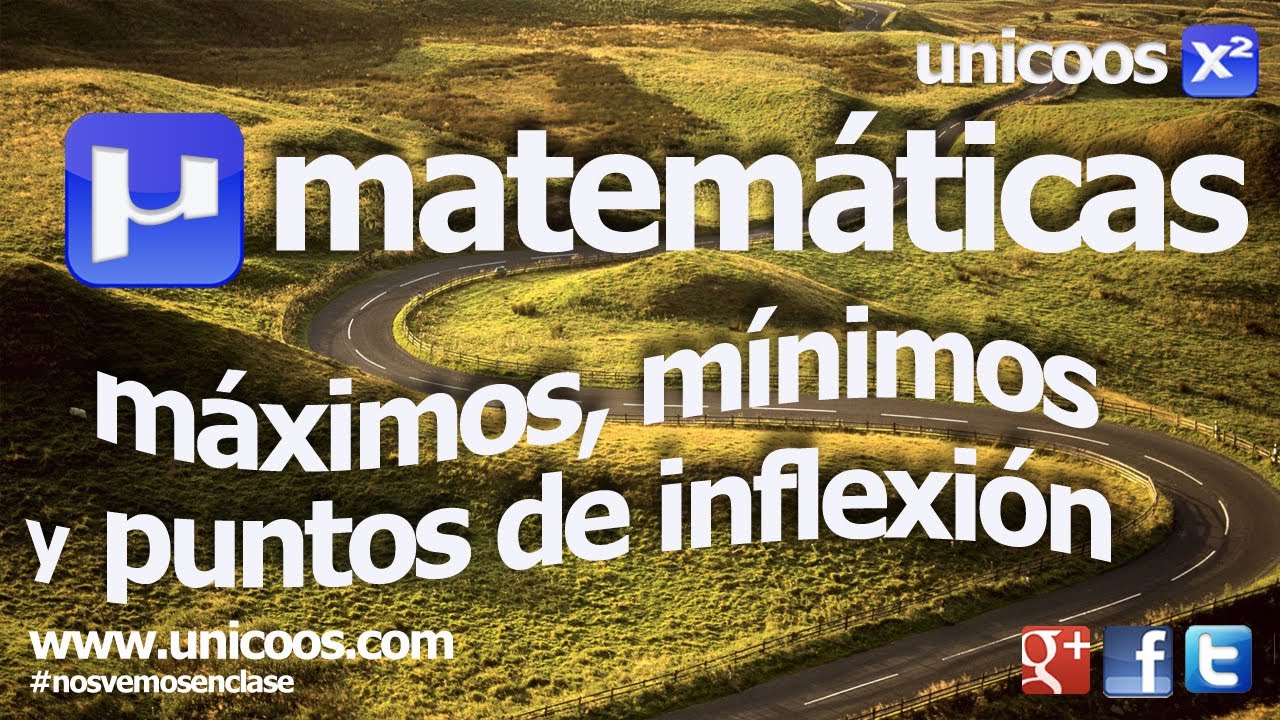 Puntos de inflexion BACHILLERATO selectividad representacion funcion