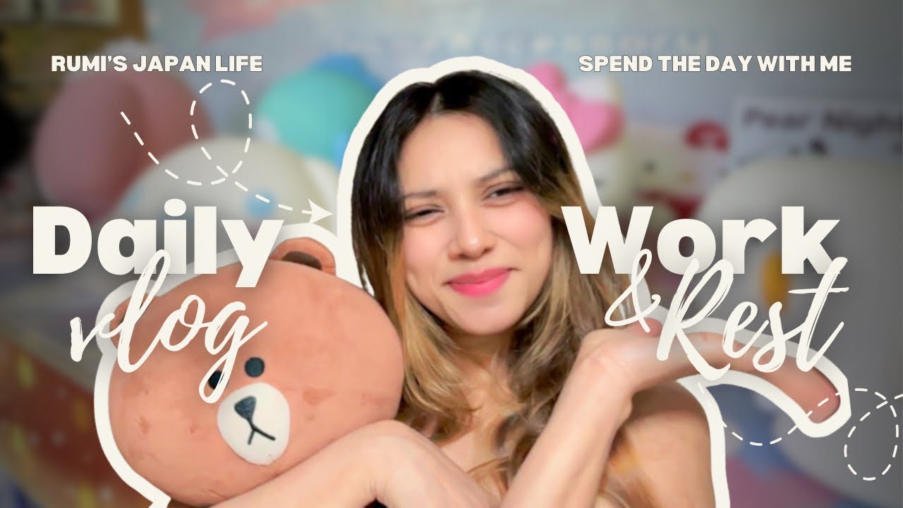 Life in Japan | Daily Vlog work & Rest | Spend  the Day with Me #foryou #japan  #viral #dailyvlog 