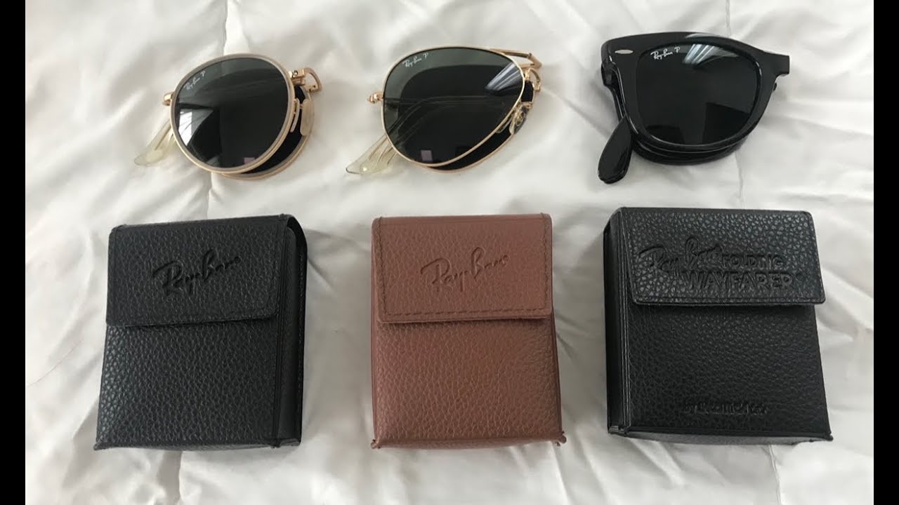 Ray-Ban Folding Sunglasses - Aviator, Wayfarer and Round. RayBan