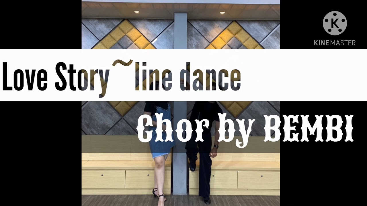 Love Story - line dance demo by BEMBI & REGINA