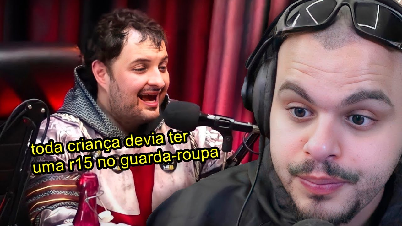 PAULO KOGOS DEFENDE O DIREITO DE CRIANÇAS TEREM ARMAS - Maicon react