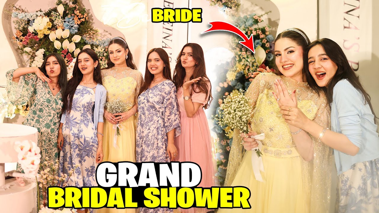Grand Bridal Shower of My Friend |Bride Emotional Hogai😭|Fun Games Khelin 😍 Sistrology 