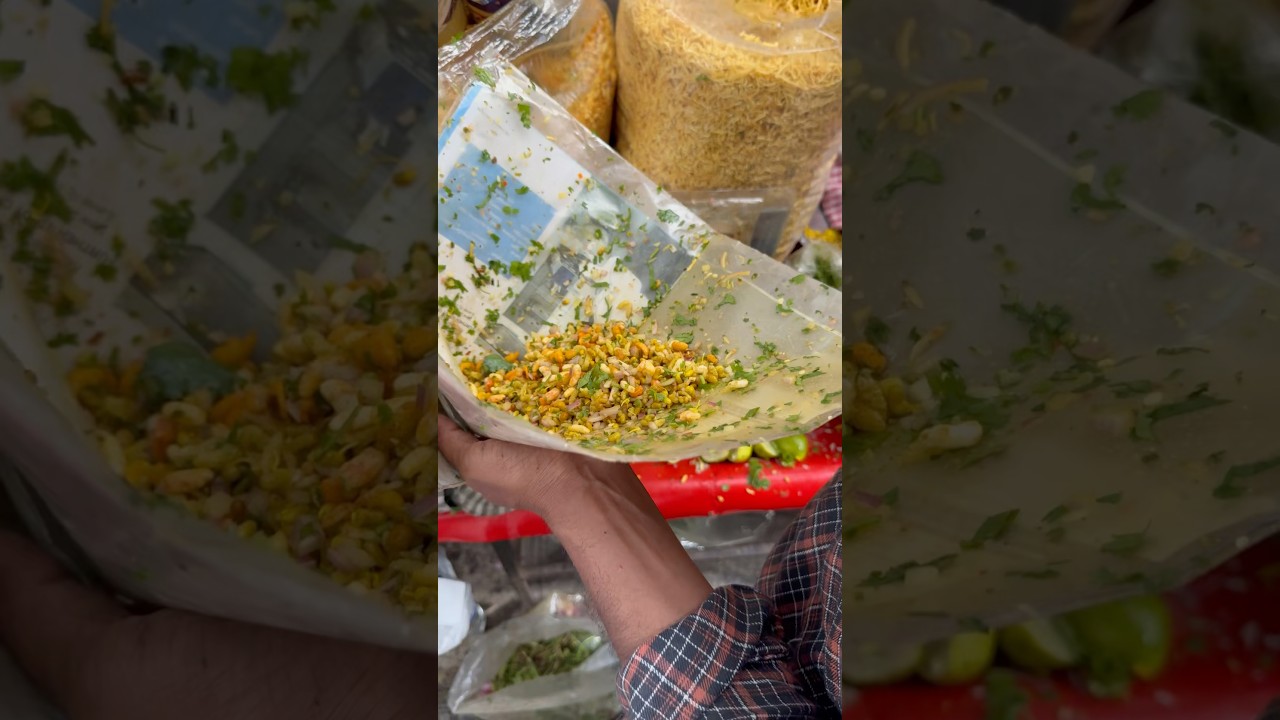 Pune Special Garam Matki Bhel🔥#bhel #streetfood #shorts #youtubeshorts
