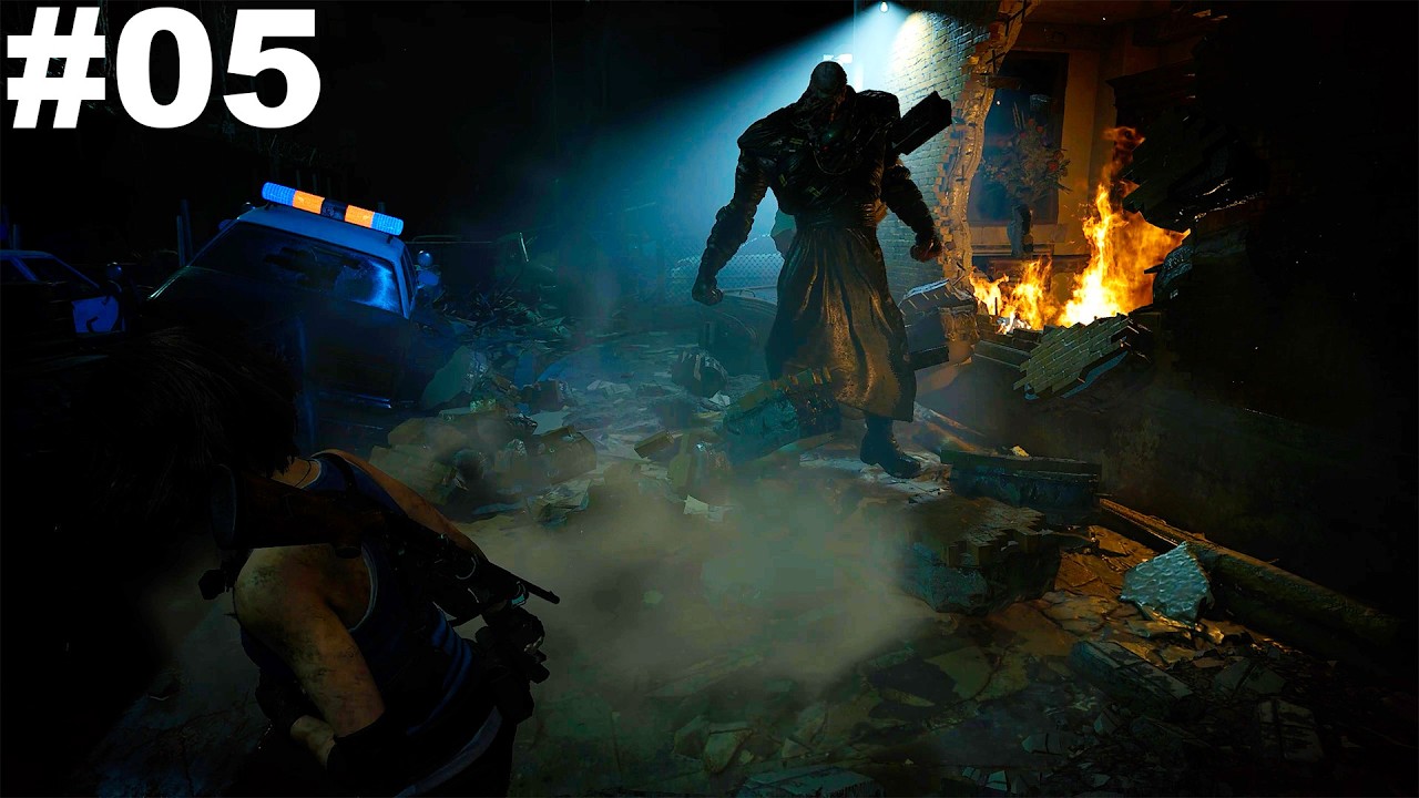 Escaping The Arc Nemesis of Enemy! | Resident Evil 3 Remake