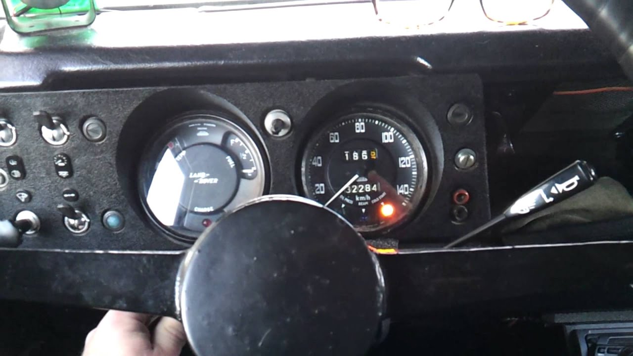 Series Land-Rover 2,25 Diesel Cold start