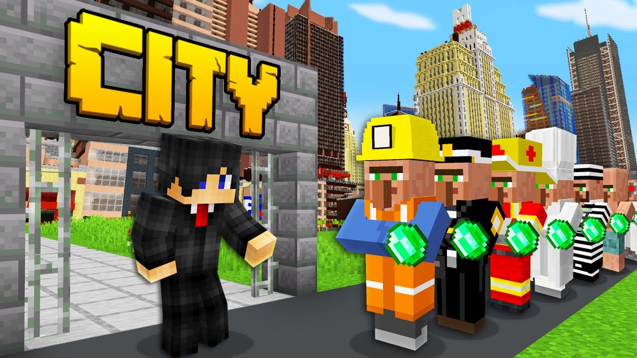 Minecraft, But I Open a City!