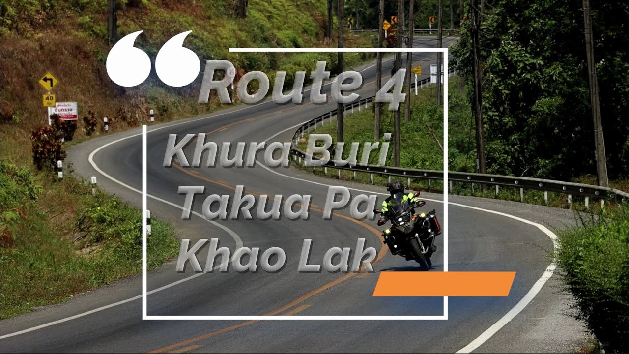 🇹🇭 Route 4 | Khura Buri | Takua Pa | Khao Lak | BMW R1200GS Adv