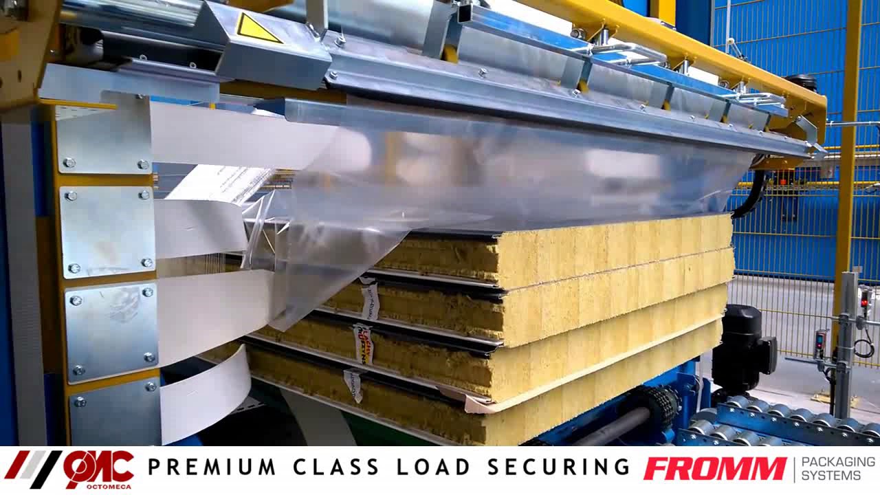 OMC V with End closing  - Automated Wrapping