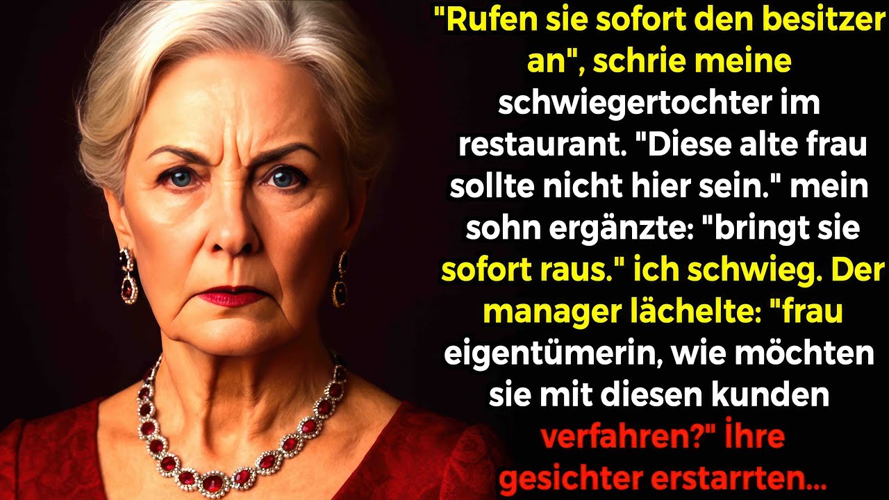 Arrogante Schwiegertochter sagte, ich könne ohne sie nicht leben – sieh wie ich mein Imperium baue