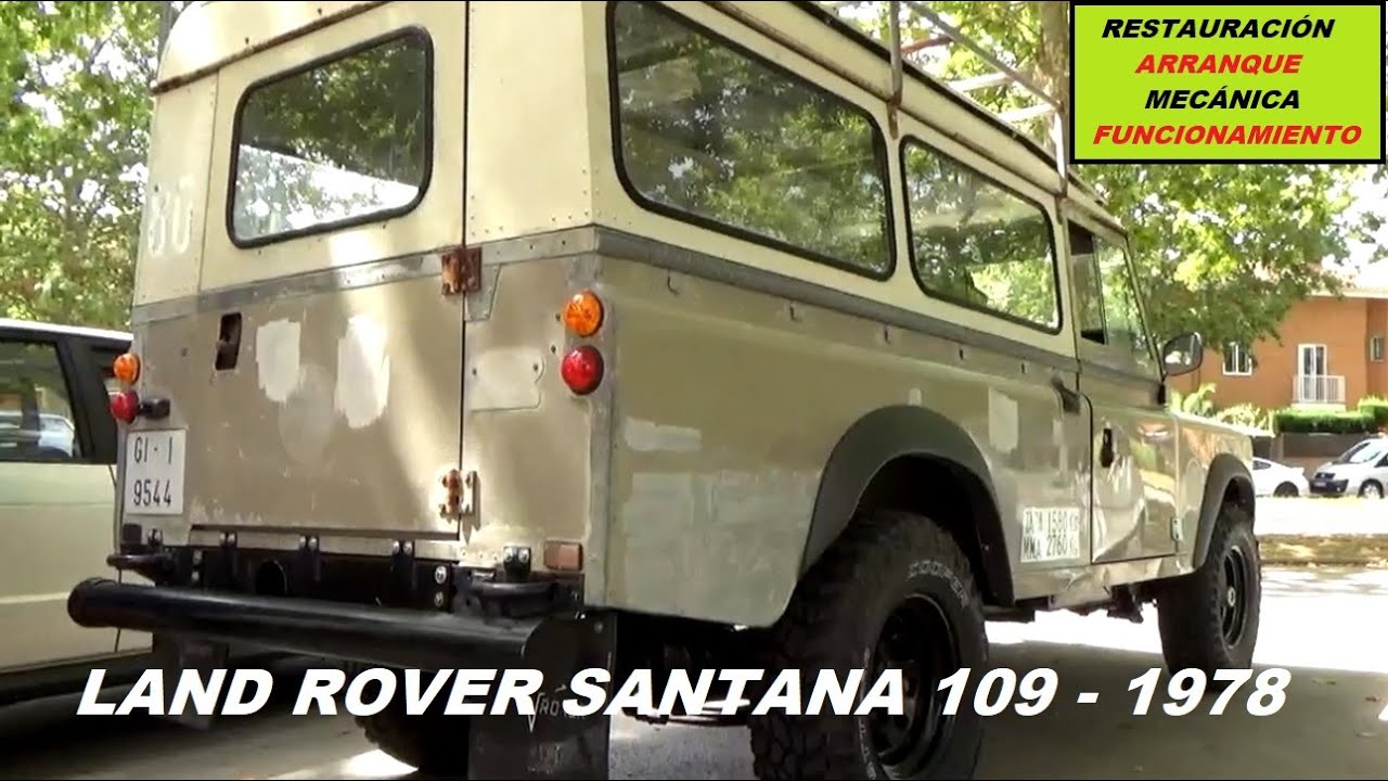 Land Rover Santana 109. Resucitado después de 30 años parado. Revisión. Año 1978. #landroversantana