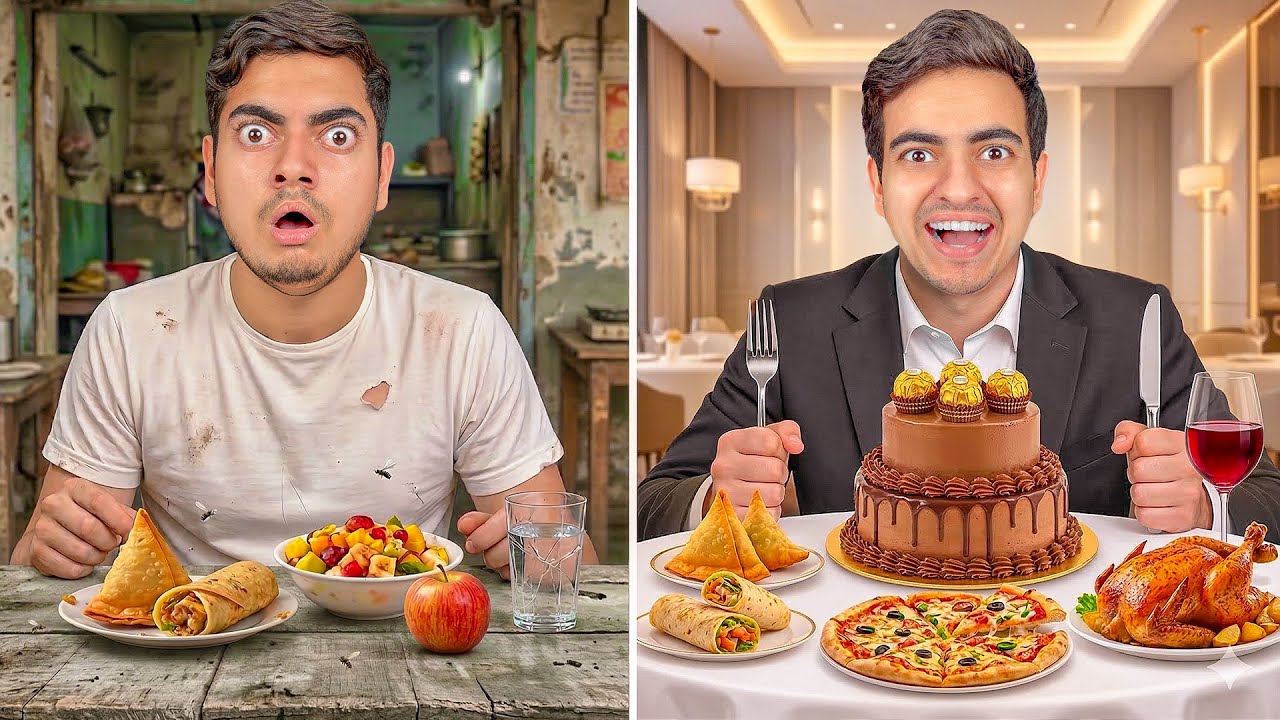 Rs 100 vs Rs 10,000 Iftari Challenge 