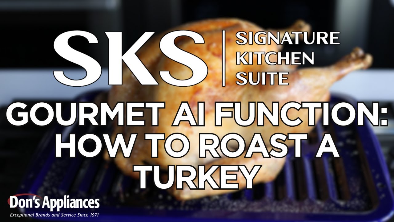 SKS Gourmet AI Wall Oven | How to Roast a Turkey Using the Gourmet AI Feature