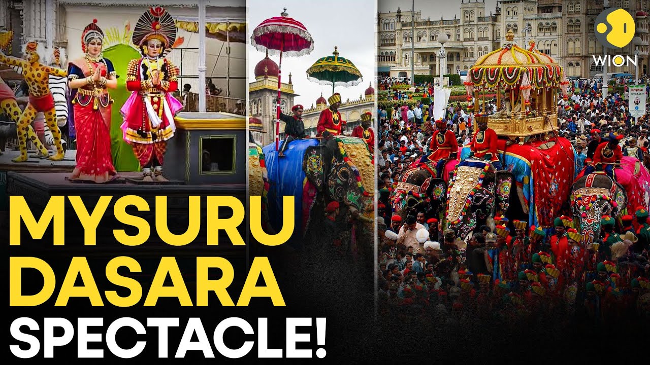 Mysuru Dasara 2025 LIVE: Grand Jamboo Savari From Mysore Palace! | Dasara 2025 Celebrations | WION