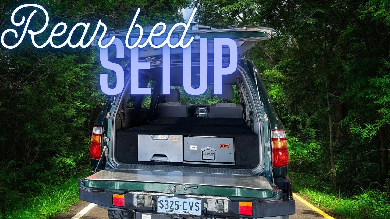 105 Series Land Cruiser Build - DIY Rear Drawer Setup