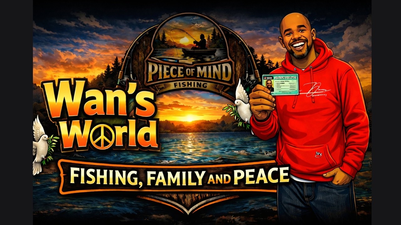 Just Getting Started - Wan's World. I just got my Fishing License 😃. What's next?