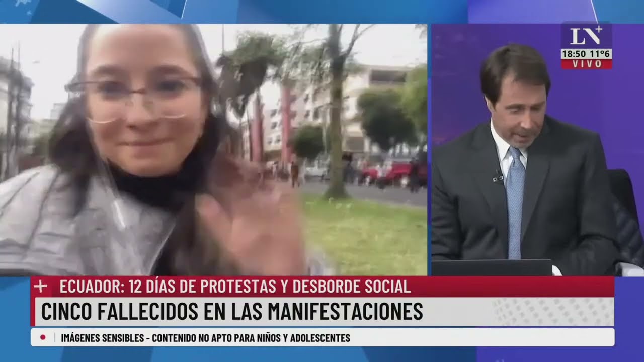 Ecuador: 12 d&iacute;as de protestas y desborde social. Grave crisis institucional
