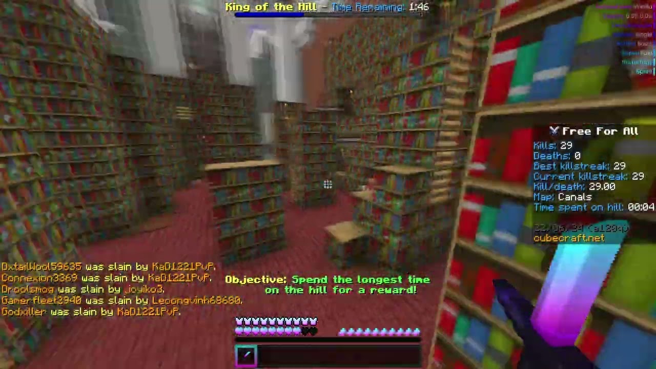 5 minutes of hacking on *Cubecraft FFA*