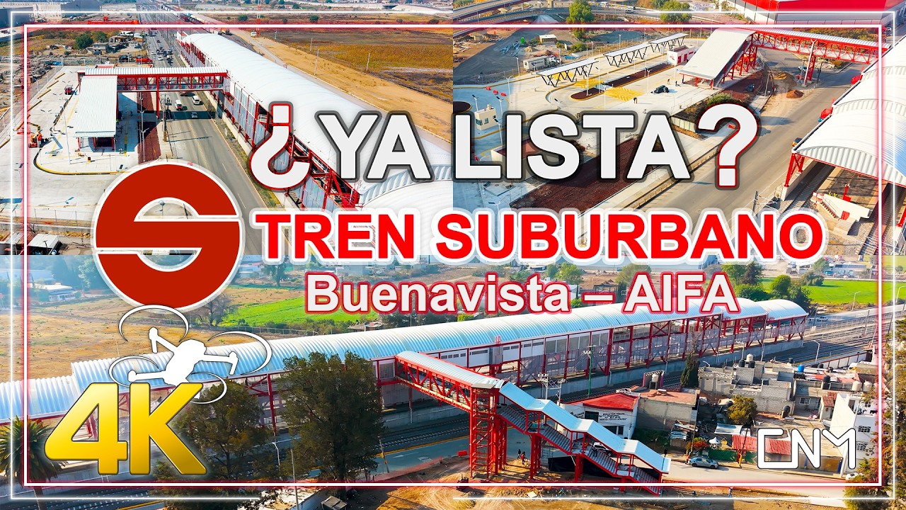 A días de abrir el Tren suburbano al AIFA, ¿Se logrará inaugurar?