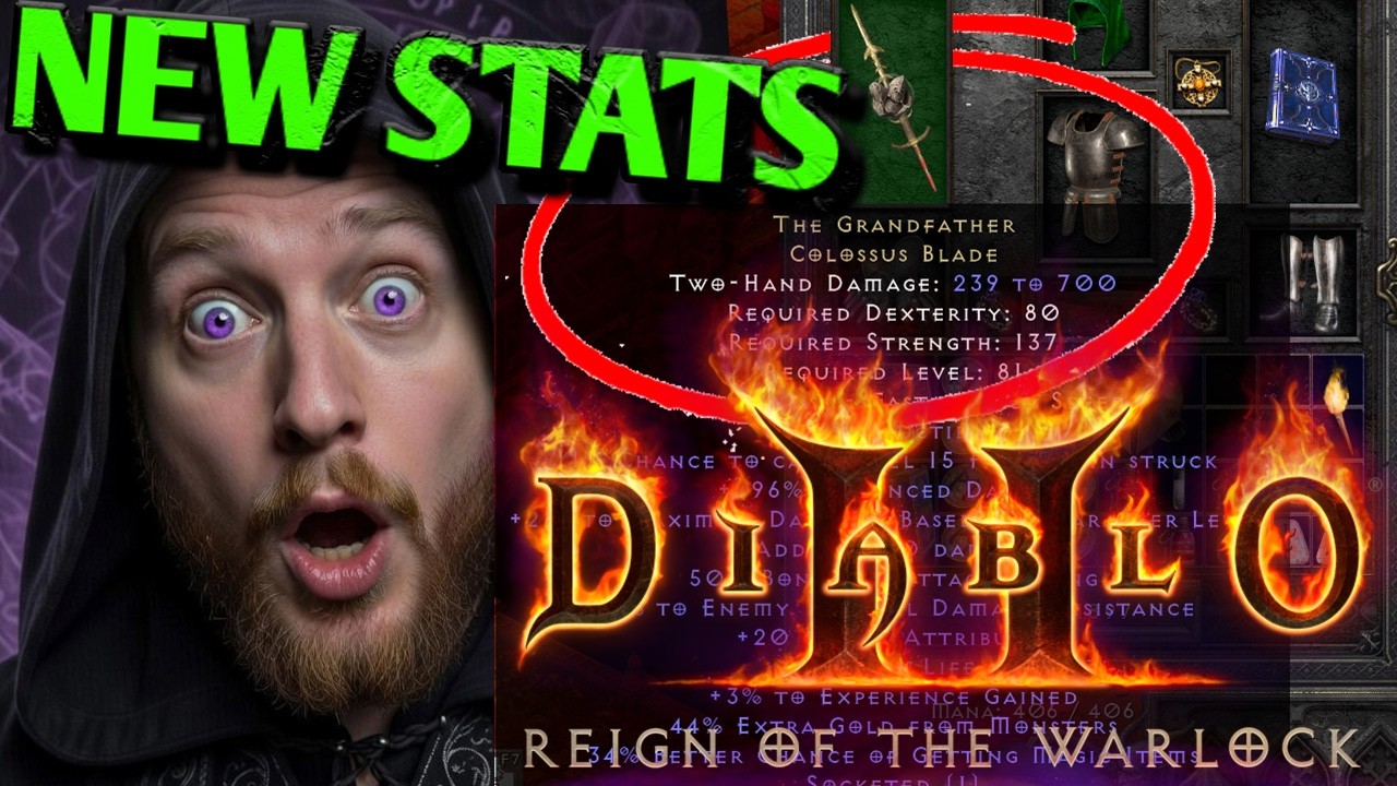 Новый дедушка теперь божественный в игре за чернокнижника | Diablo 2 Resurrected
