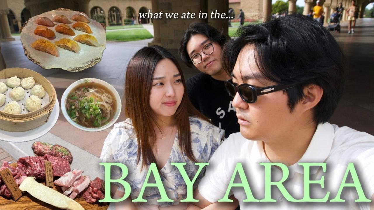bay area vlog | 스탠퍼드 캠퍼스, 버클리 캠퍼스, 산호세 맛집, 그리고 샌프란시스코 우리의 최애 볼거리 & 맛집