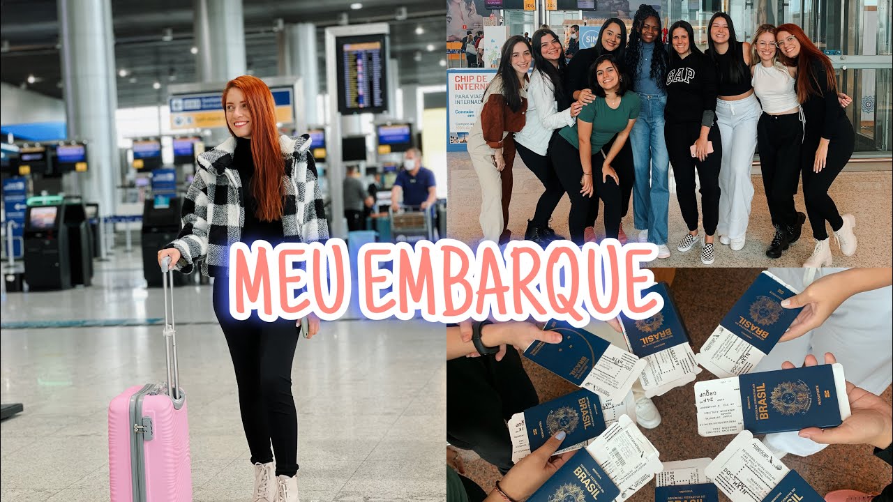 Meu embarque para os Estados Unidos | MONA IN THE USA