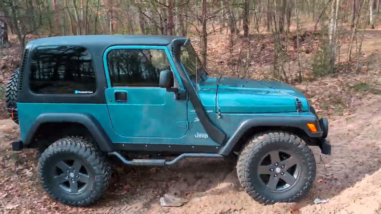 Jeep Wrangler TJ Test trasy