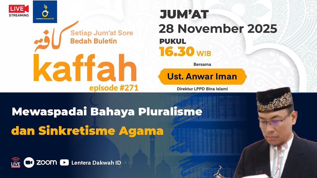 Mewaspadai Bahaya Pluralisme dan Sinkretisme Agama