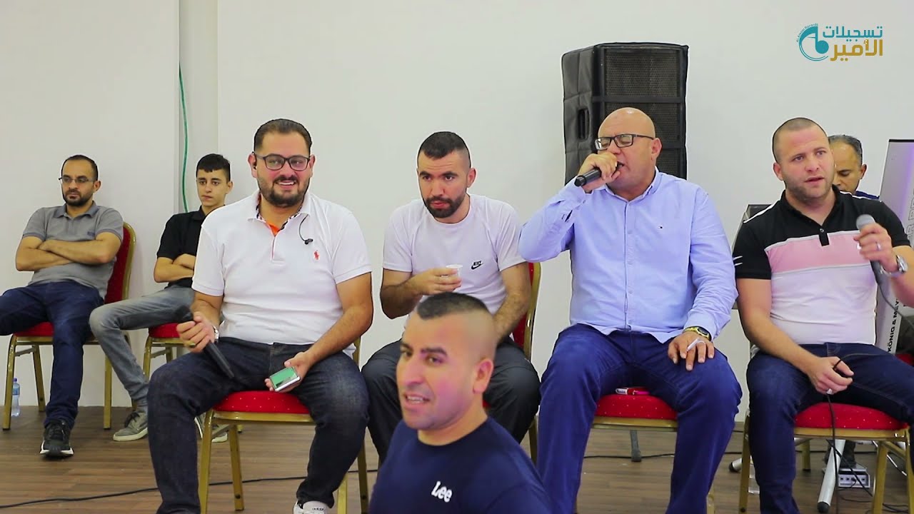 الفنان محمد البرغوثي والفنان جواد البرغوثي حفل غداء  العريس احمد عطية بيتللو  2021