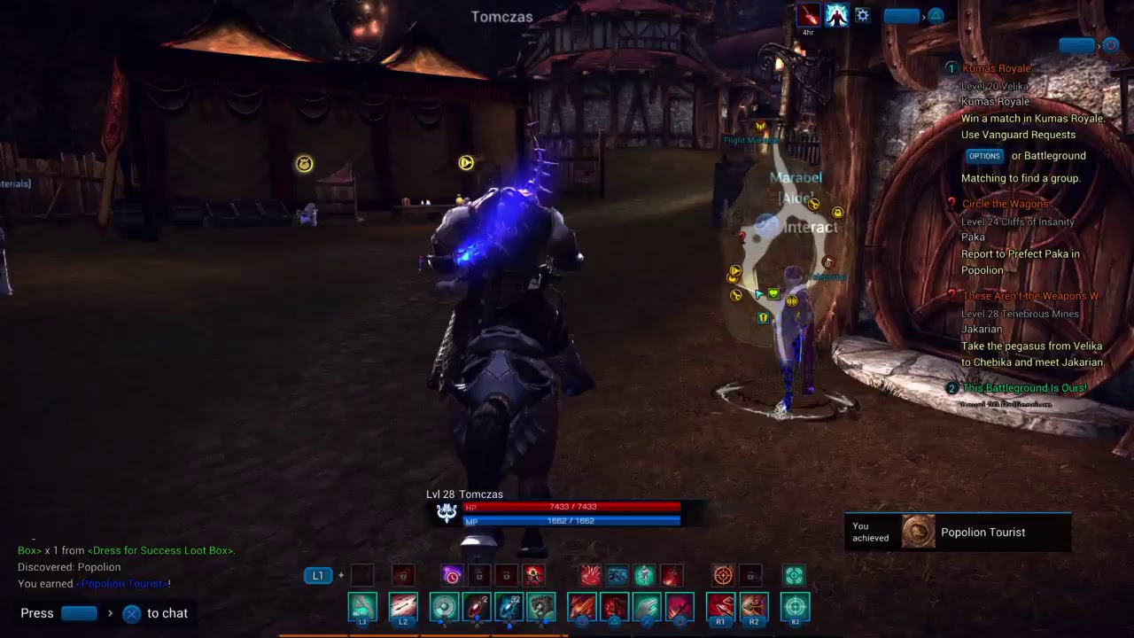 Tera PS4 Tech test