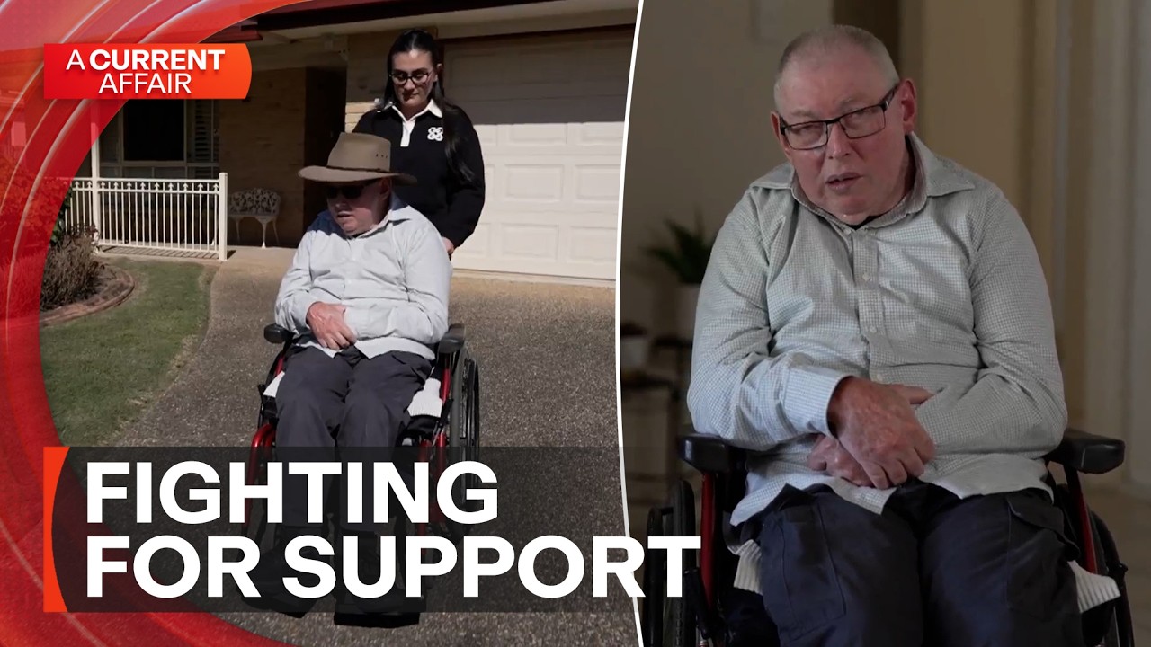 Bizarre reason quadriplegic was denied NDIS support | A Current Affair
