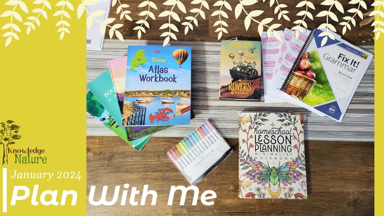 How to Plan for Homeschool When There is ALOT of Curriculum || Homeschool Planning  ||  Plan With Me