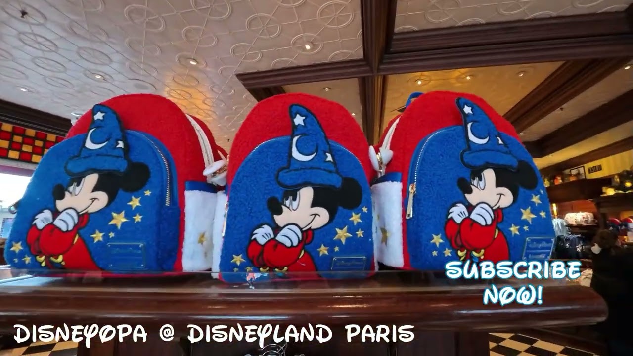 MAIN STREET MOTORS SHOP - SHOP WALK THROUGH - Disneyland Paris - DisneyOpa