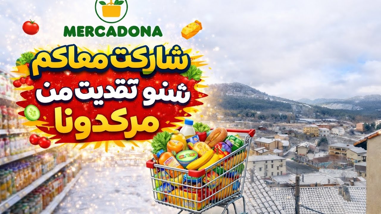 روتين شتوي❄️ مع طفلي ليوم كامل❣️courses Mercadona🛒...تقدية الشهر