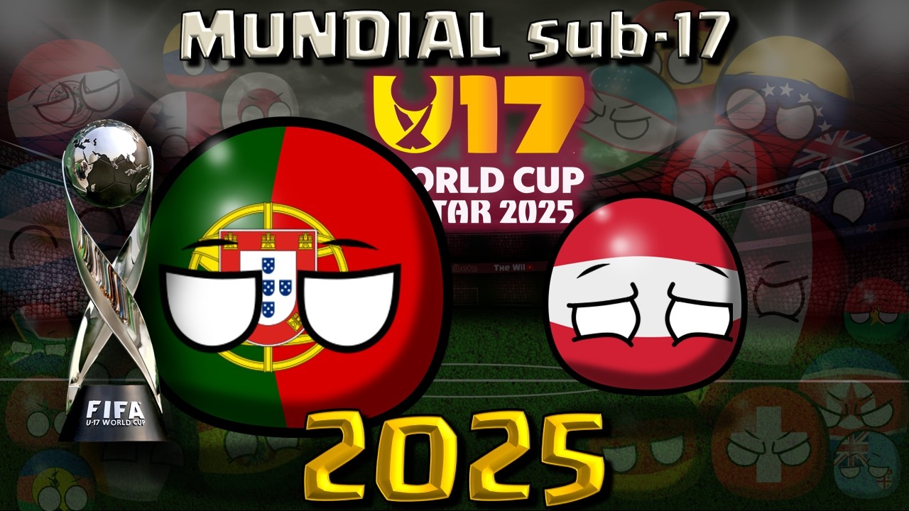 🏆 TODOS los RESULTADOS de la Copa Mundial Sub-17 QATAR 2025 #Countryballs ⚽