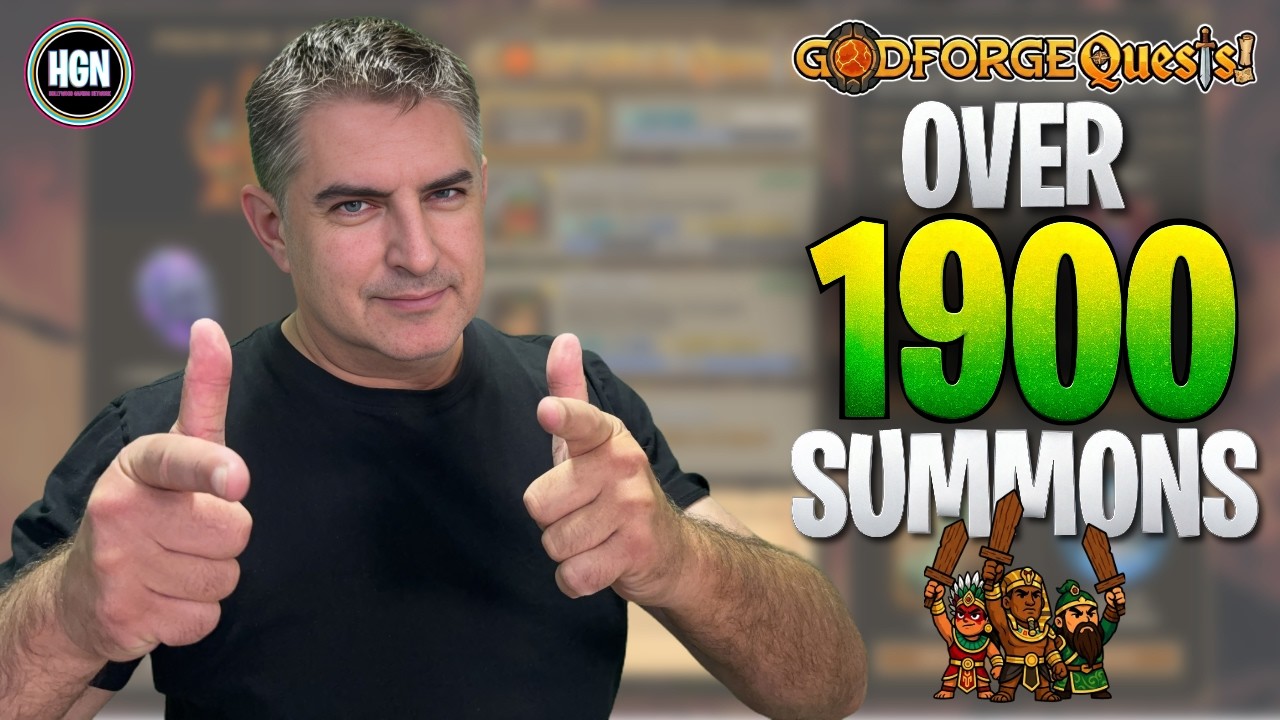 Godforge Quests! Over 1900 summons for the final week + Gameplay Discussion
